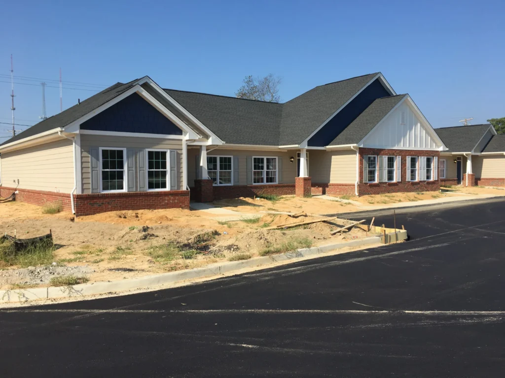Ward Mungo Companies partnered with Community Assistance Provider to develop Shakespeare, a thoughtfully designed residential community in Columbia, South Carolina. The project includes 6 duplex buildings totaling 20 units and a community building, providing affordable and workforce housing that meets the needs of local families.